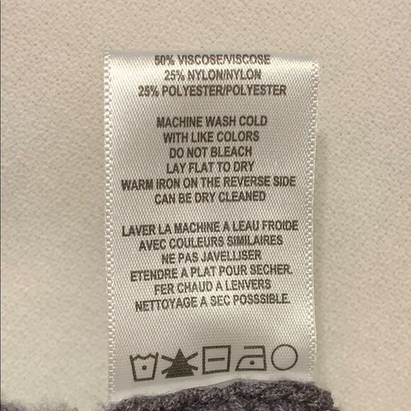 Vigoss Gray Cable Knit Women Shorts - Picture 8 of 8